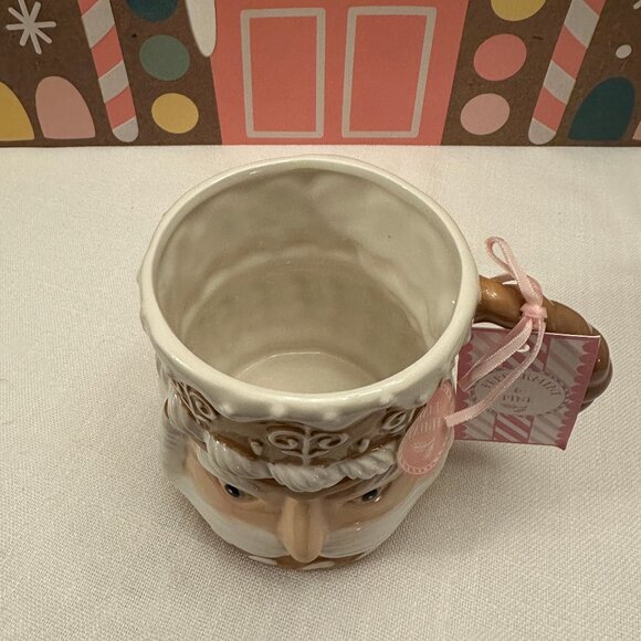 Peppermint & Pine Gingerbread Nutcracker Mug NWT 2025 Hand Painted - Picture 4 of 4